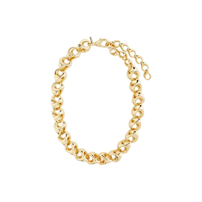 Dune Recycled Necklace - Gold Plated