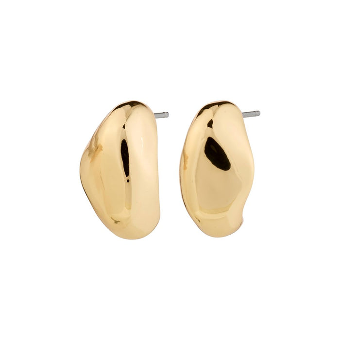 Dune Recycled Earrings - Gold Plated