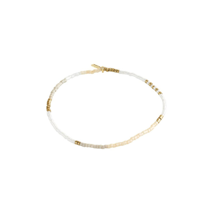 Alison Bracelet White - Gold Plated