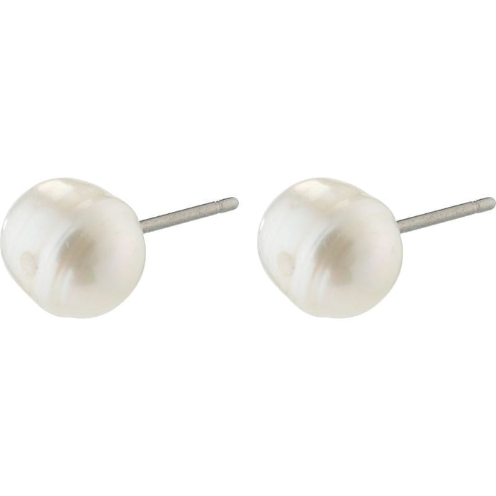 Emory Fresh Water Pearl Earrings - Gold Plated