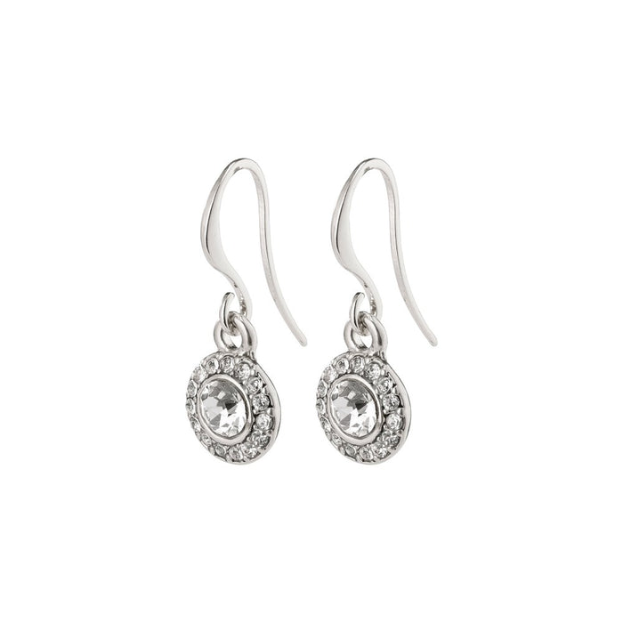 Clementine Pi Earrings - Silver Plated