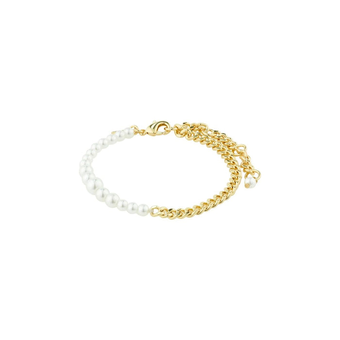 Relando Beaded Bracelet - Gold Plated