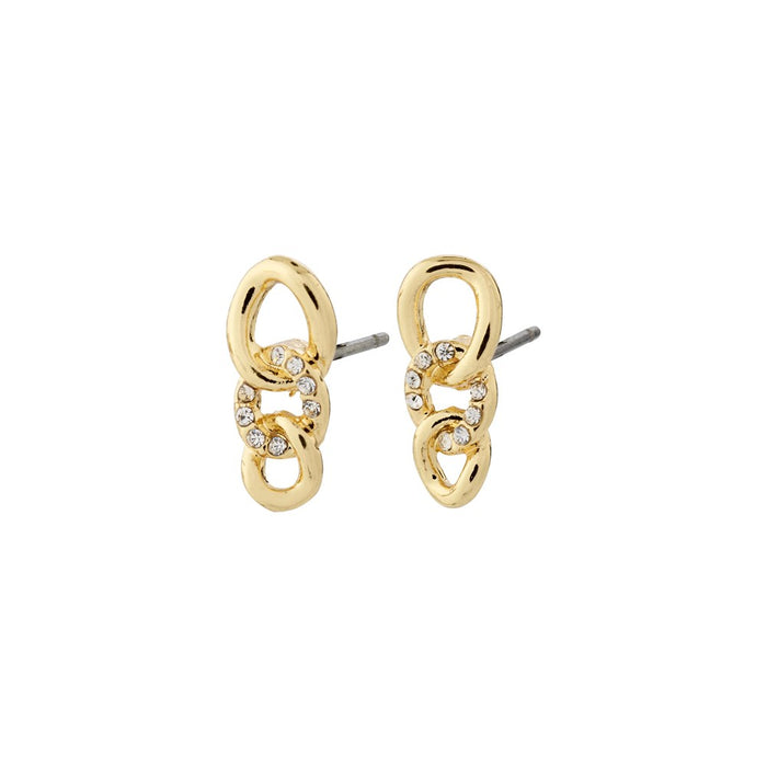 Wrenley Recycled Earrings - Gold Plated