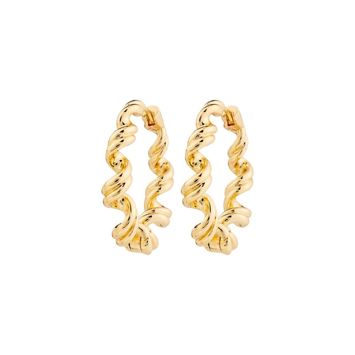 Larisa Recycled Earrings - Gold Plated