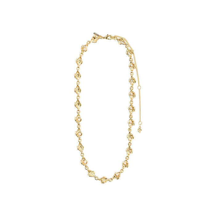 Inaya Recycled Necklace - Gold Plated