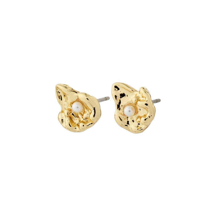 Inaya Recycled Earrings - Gold Plated