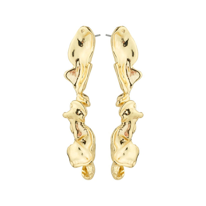 Pulse Recycled Earrings - Gold Plated