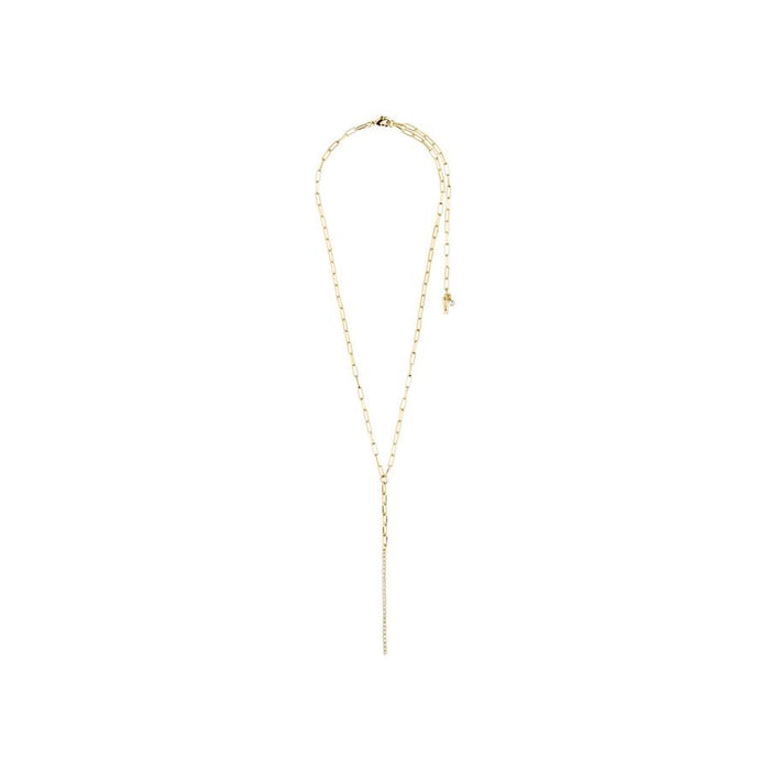 Serenity Necklace - Gold Plated - Crystal