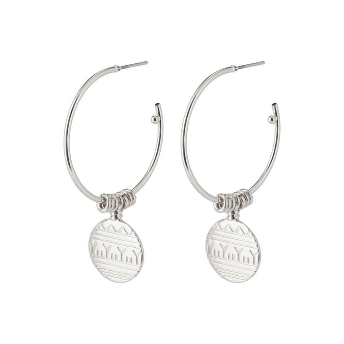 Native Beauty Earrings - Silver Plated