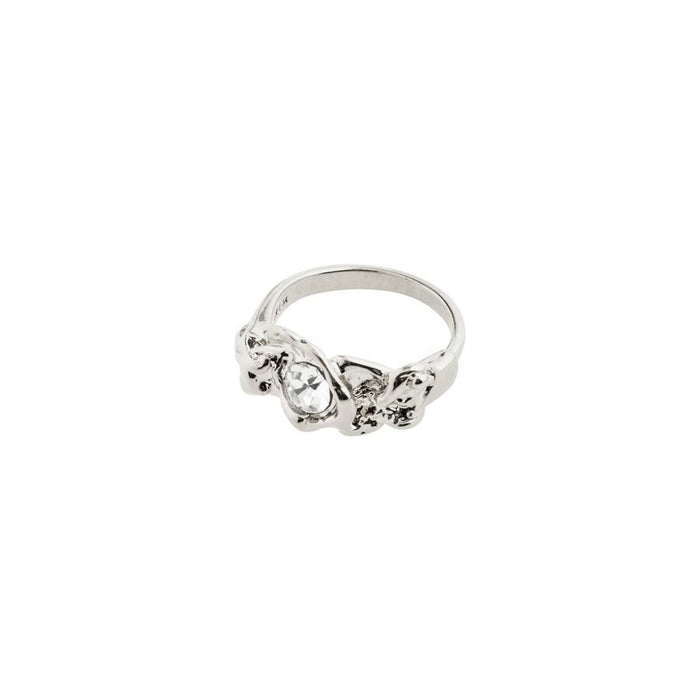 Belief Ring - Silver Plated - Crystal