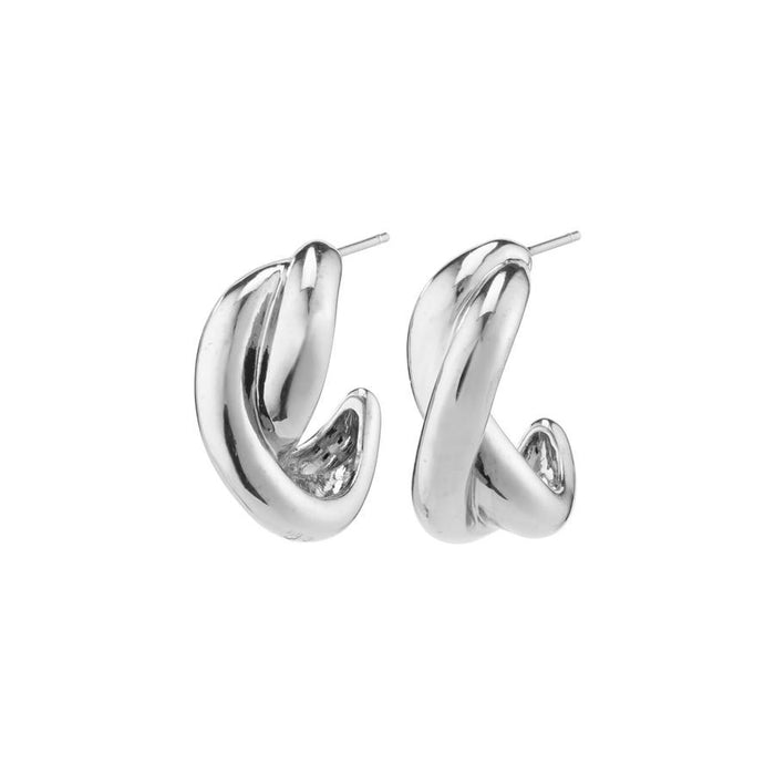 Belief Earrings - Silver Plated