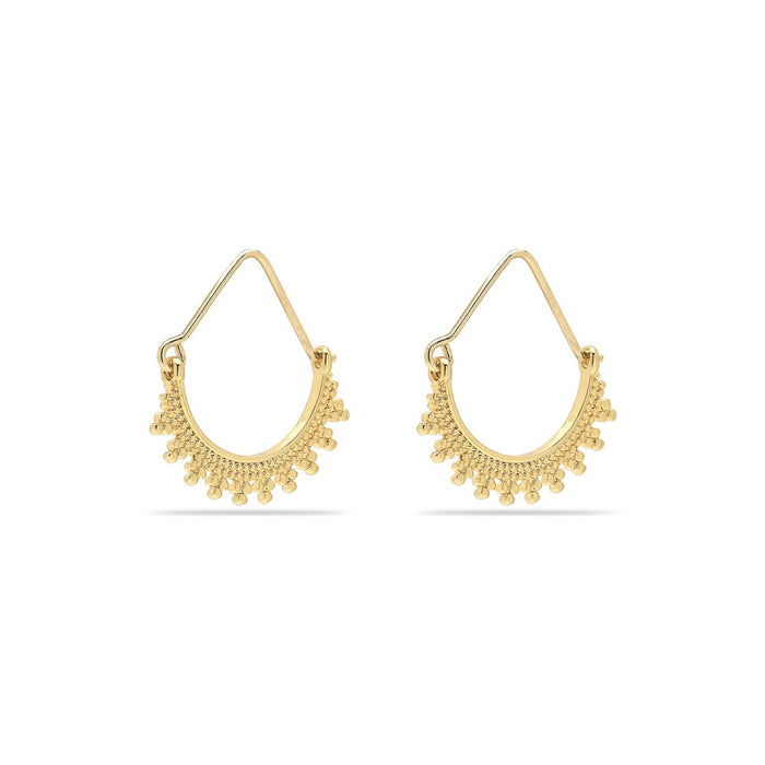 Kiku Earrings - Gold Plated