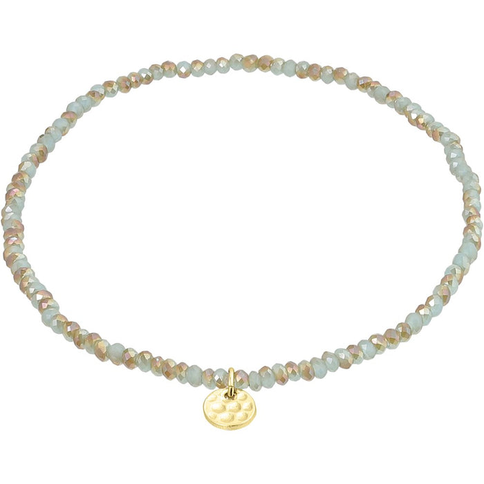 Indie Bracelet - Gold Plated - Blue