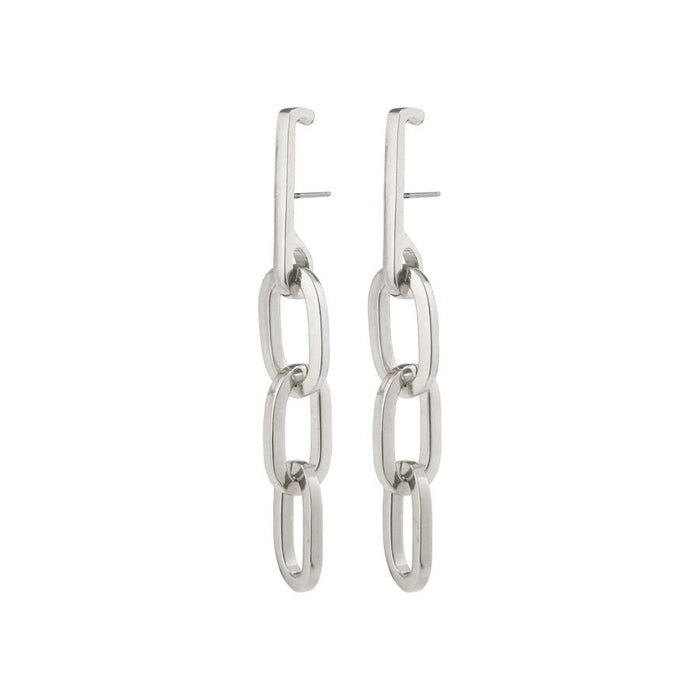 Halle Earrings - Silver Plated