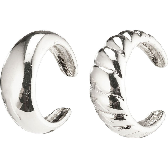 Helga Earrings - Silver Plated