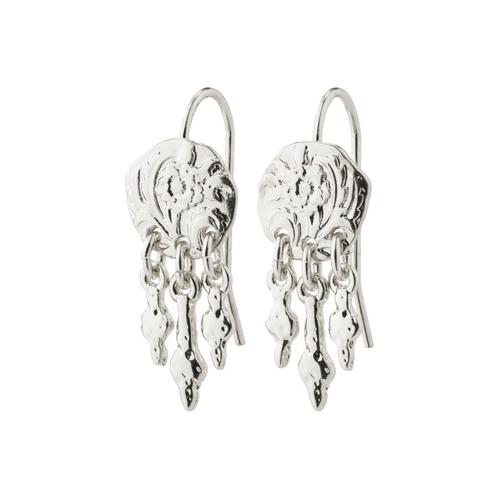 Stefania Recycled Earrings - Silver Plated