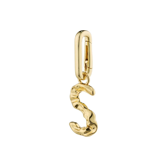 Charm Recycled Pendant - Gold Plated