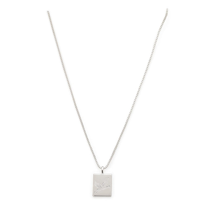 Tana Pi Necklace - Silver Plated