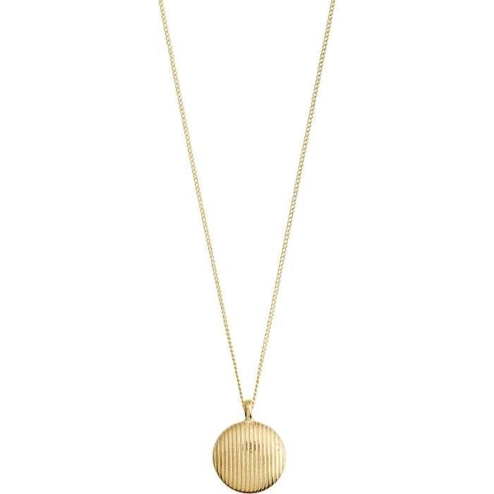 Xena Recycled Coin Necklace - Gold Plated