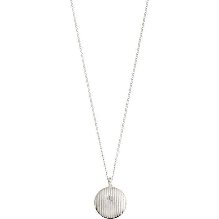 Xena Recycled Coin Necklace - Silver Plated