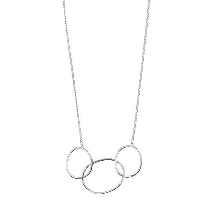 Nika Necklace - Silver Plated