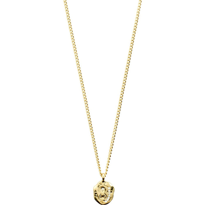 Jola Necklace - Gold Plated Crystal