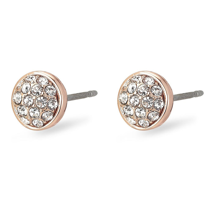 Heather Pi Studs - Rose Gold Plated