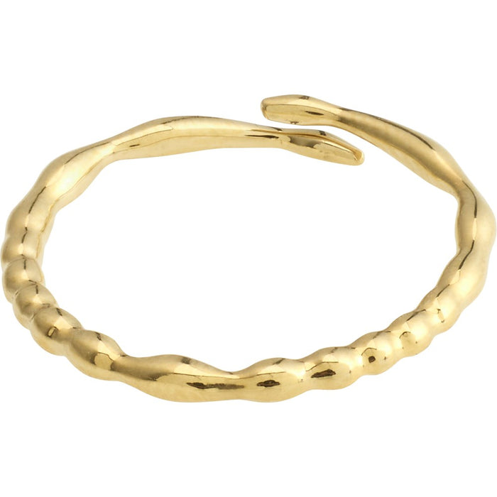 Lulu Recycled Stack Ring - Gold Plated