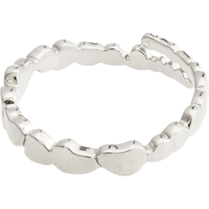 Lulu Recycled Stack Ring - Silver Plated