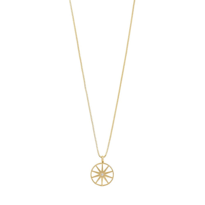 Kaylee Necklace - Gold Plated - Crystal