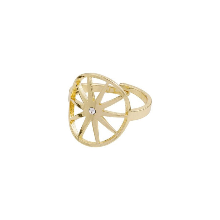 Kaylee Ring - Gold Plated - Crystal