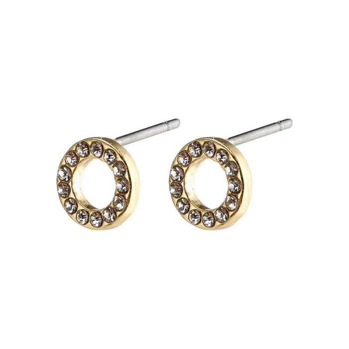 Tessa Earrings - Gold Plated - Crystal