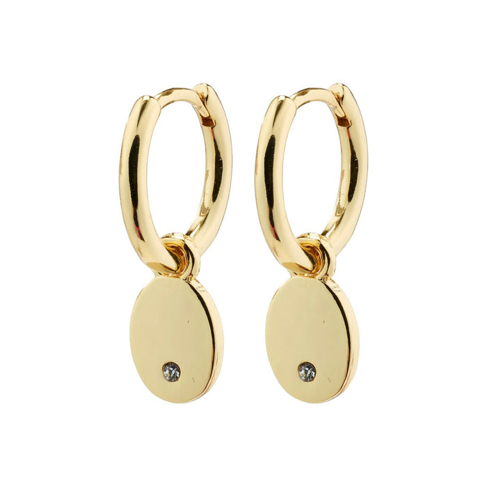 Julieta Earrings - Gold Plated Crystal