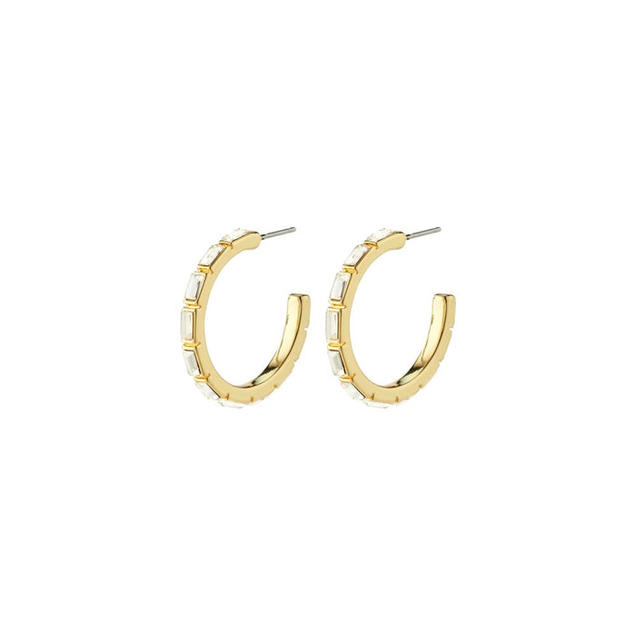 Rue Recycled Hoops - Gold Plated